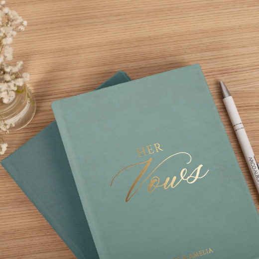 Picture of Set of 2 Velvet Vow Books