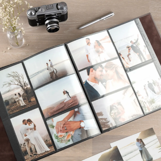 Picture of Leather Slip In Photo Album for 100-1000 4x6 Photos