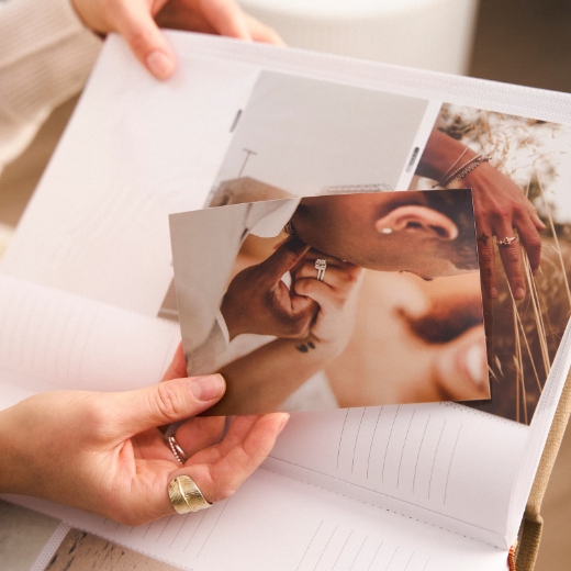 Picture of Eco Leather Slip In Photo Album for 300 4x6 Photos