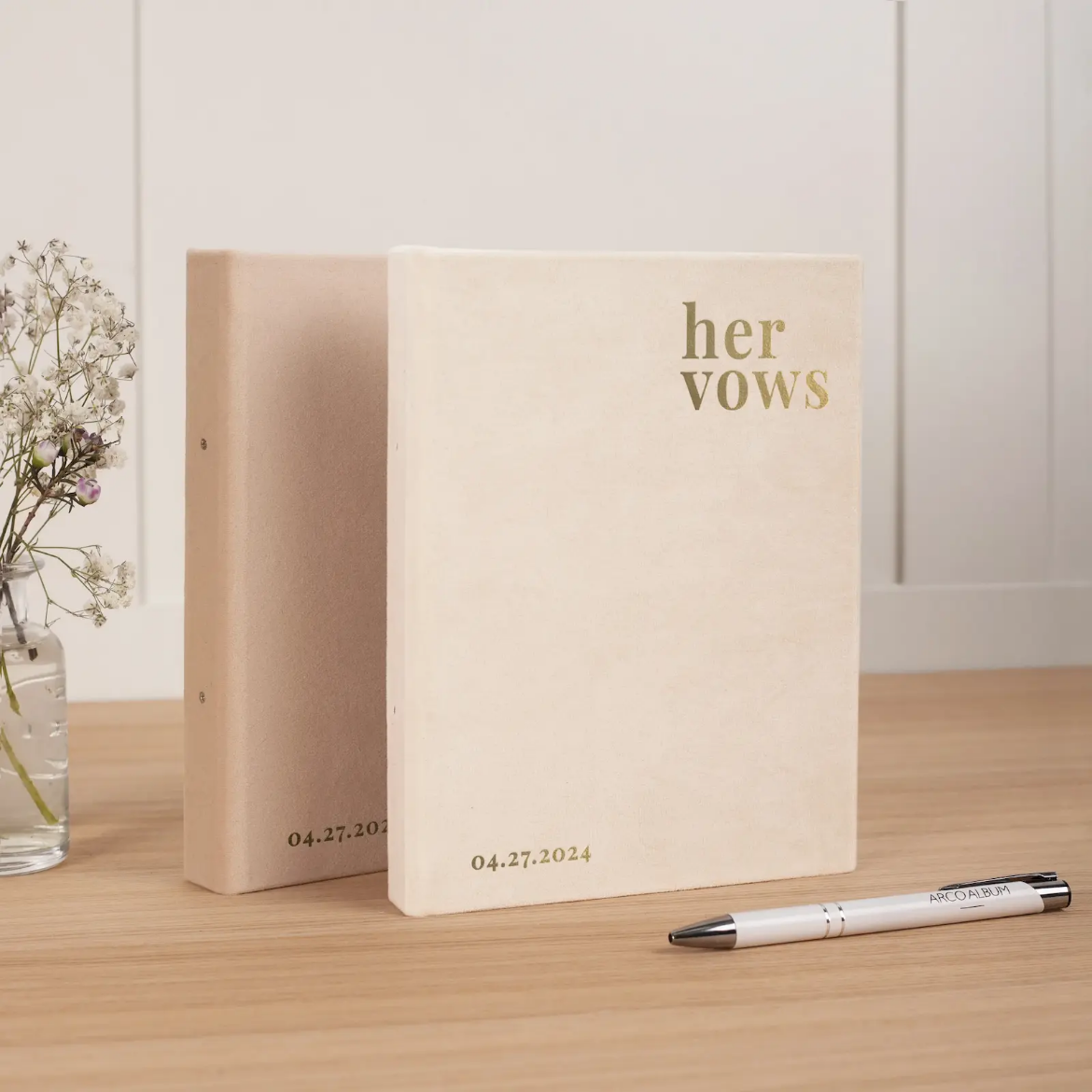 Picture of Set of 2 Velvet Vow Books