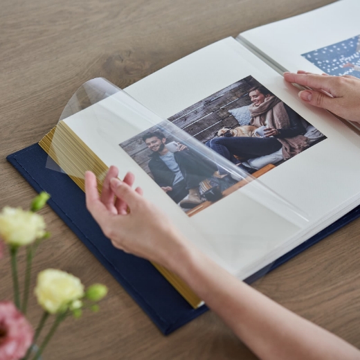 Picture of Cotton Self Adhesive Photo Album