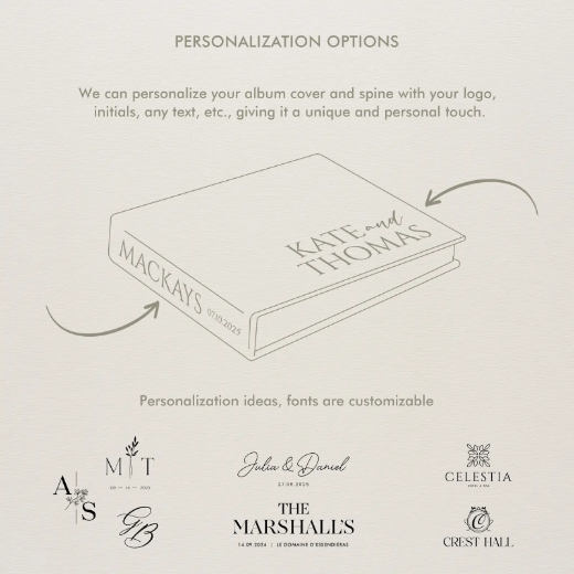 Picture of Linen Self-Adhesive Ring Binder