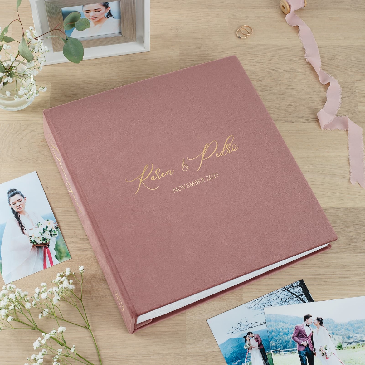 Picture of Velvet Slip In Photo Album for 100-1000 4x6 Photos