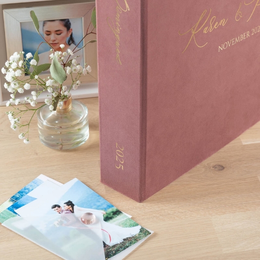 Picture of Velvet Slip In Photo Album for 100-1000 4x6 Photos