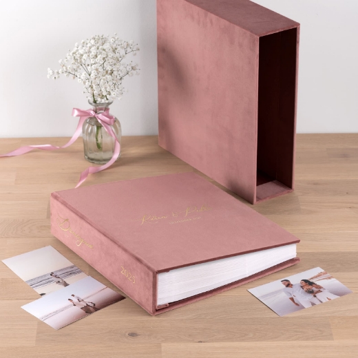 Picture of Velvet Slip In Photo Album for 100-1000 4x6 Photos