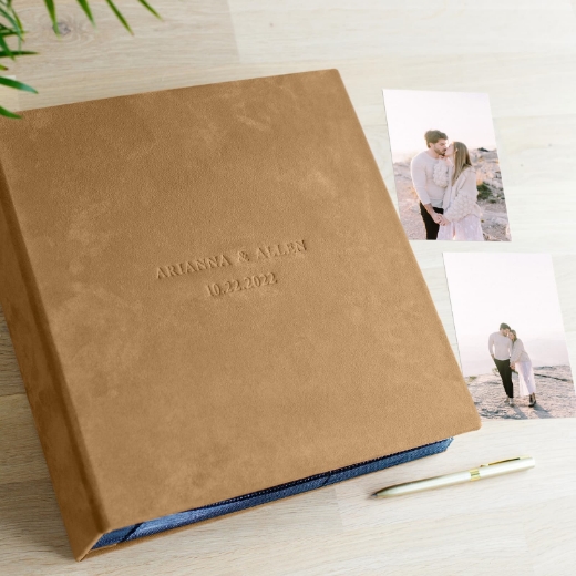 Picture of Suede Slip In Photo Album for 100-1000 4x6 Photos