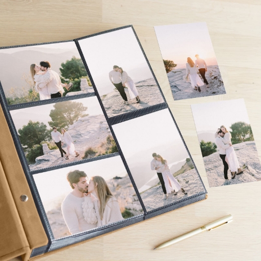 Picture of Suede Slip In Photo Album for 100-1000 4x6 Photos