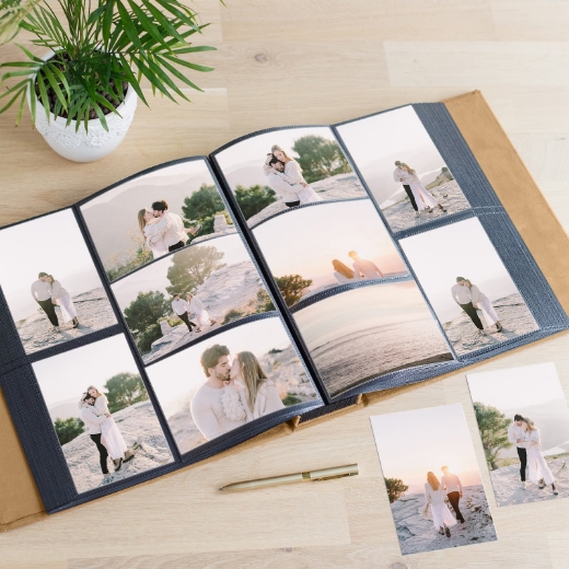 Picture of Suede Slip In Photo Album for 100-1000 4x6 Photos