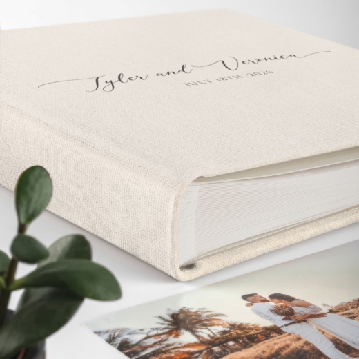 Picture of Linen Traditional Photo Album UV