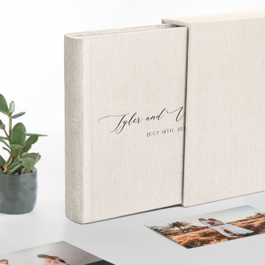Picture of Linen Traditional Photo Album UV