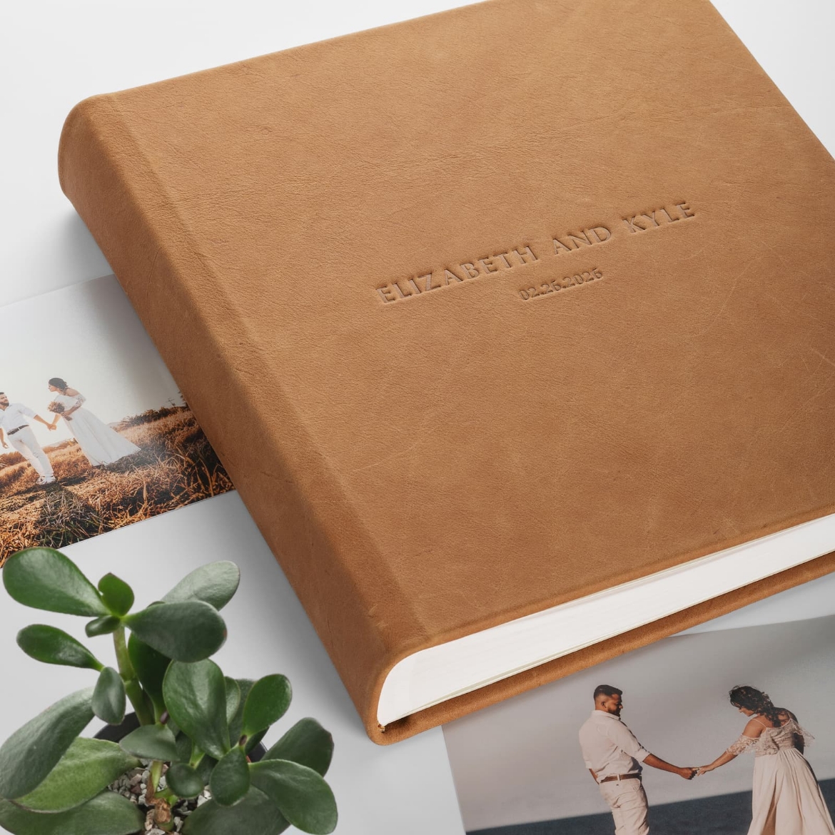 Picture of Leather Traditional Photo Album
