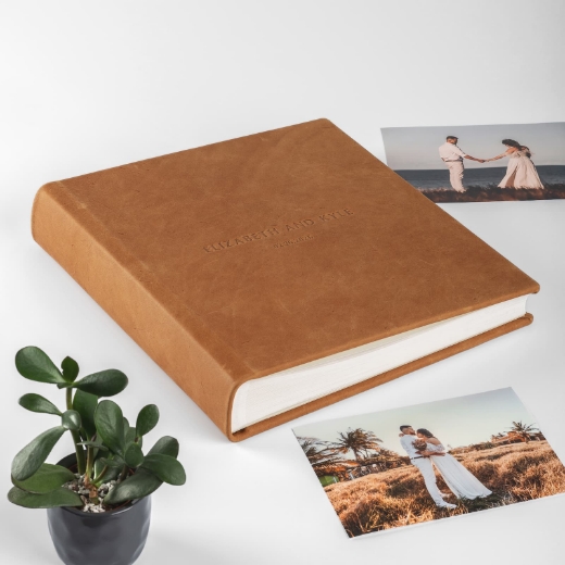 Picture of Leather Traditional Photo Album