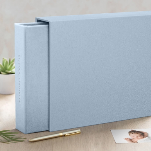 Picture of Leather Baby Photo Book