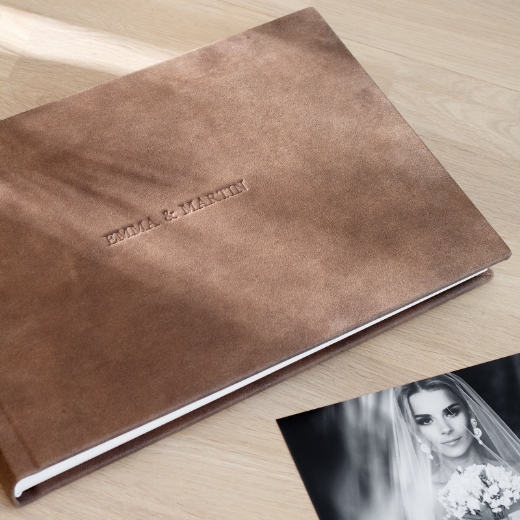 Picture of Leather Lay Flat Photo Album