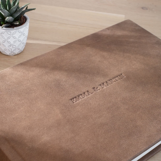 Picture of Leather Lay Flat Photo Album