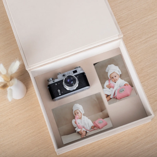 Picture of Velvet Baby Keepsake Box