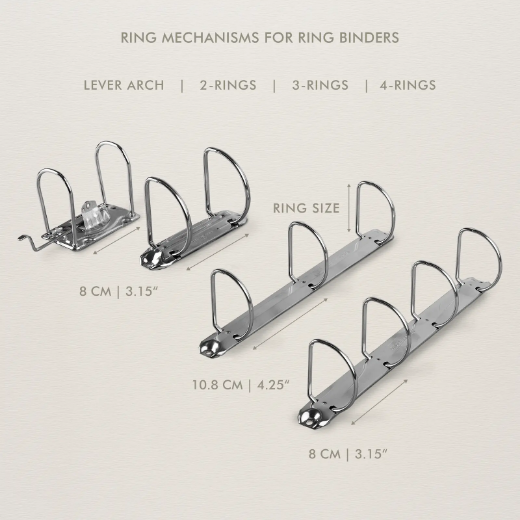 Picture of Linen Ring Binder Box