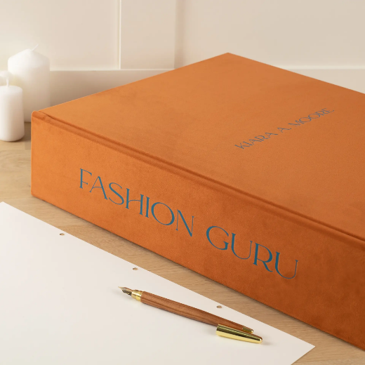 Picture of Velvet Ring Binder Box