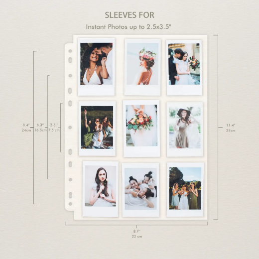 Picture of Eco Leather Instax Mini Photo Album UV