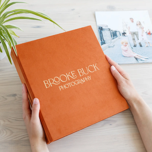 Picture of Velvet Slip In Photo Album for 8x10 Photos