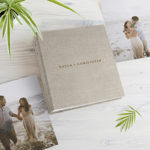 Picture of Linen Slip In Photo Album for 8x10 Photos