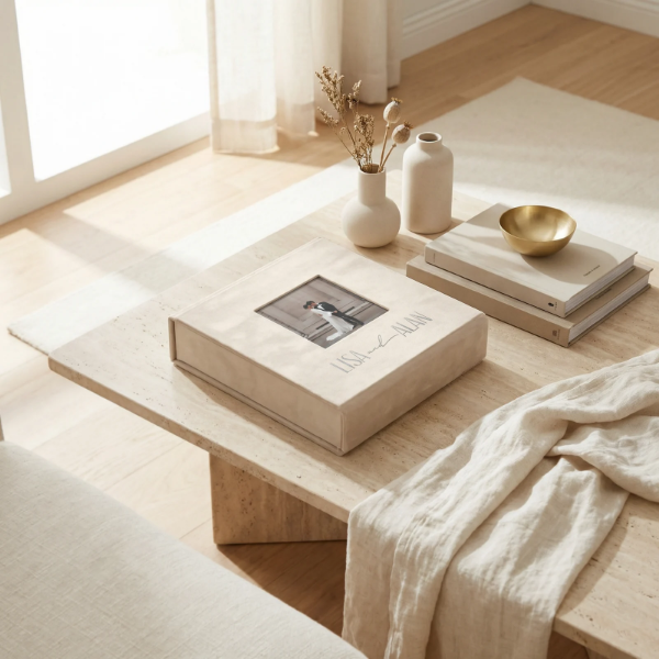 How Wedding Albums and Keepsake Boxes Become Stylish Interior Accents