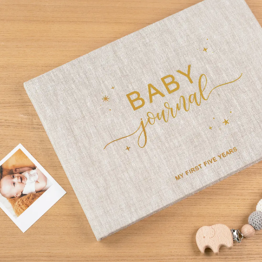 Picture of Linen Baby Journal