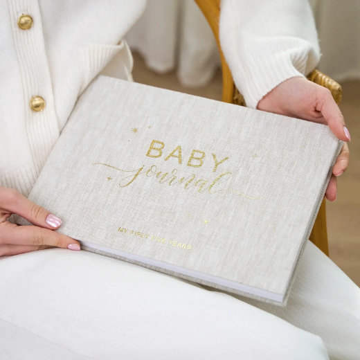 Picture of Linen Baby Journal
