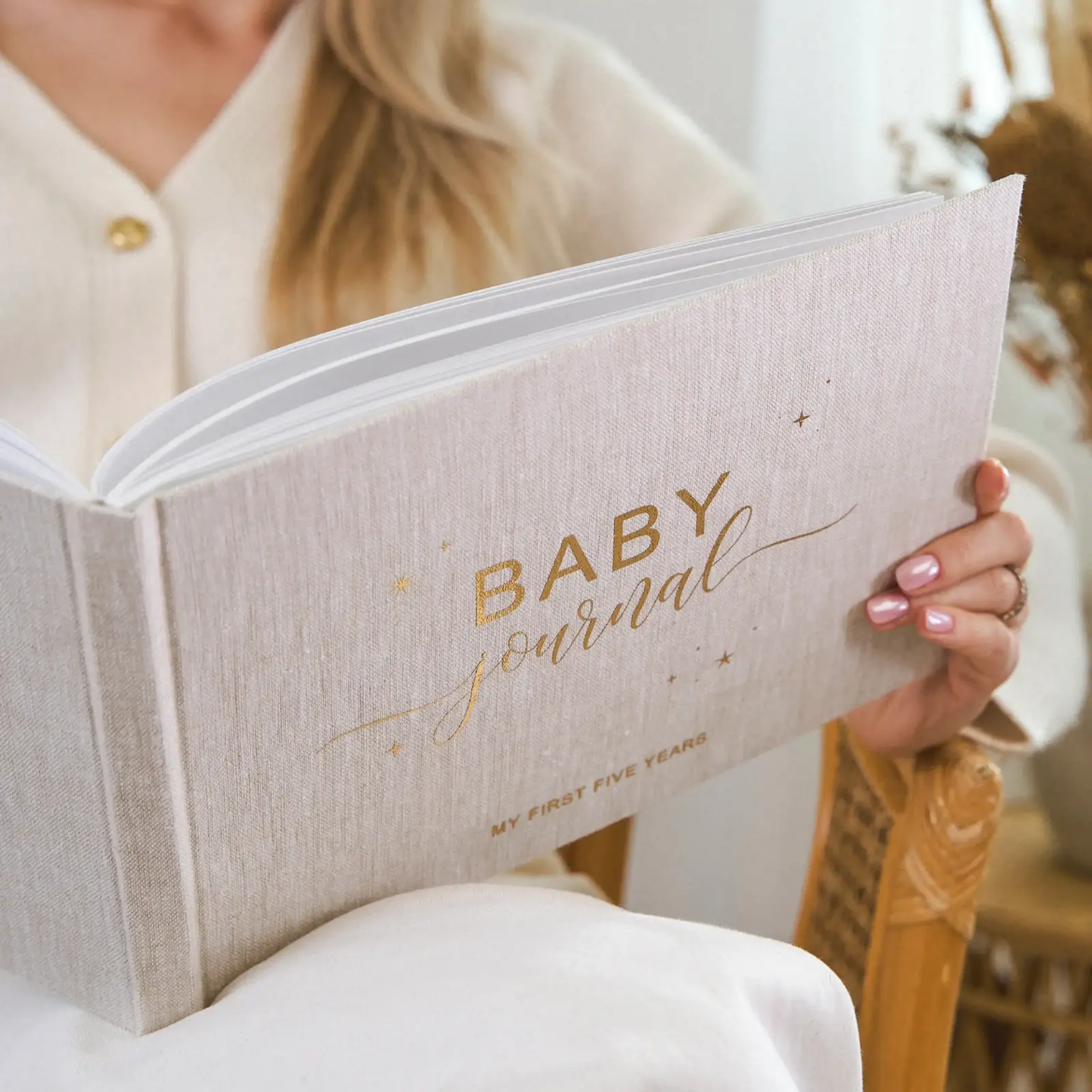 Picture of Linen Baby Journal