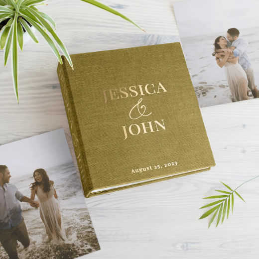 Picture of Linen Slip In Photo Album for 8x10 Photos