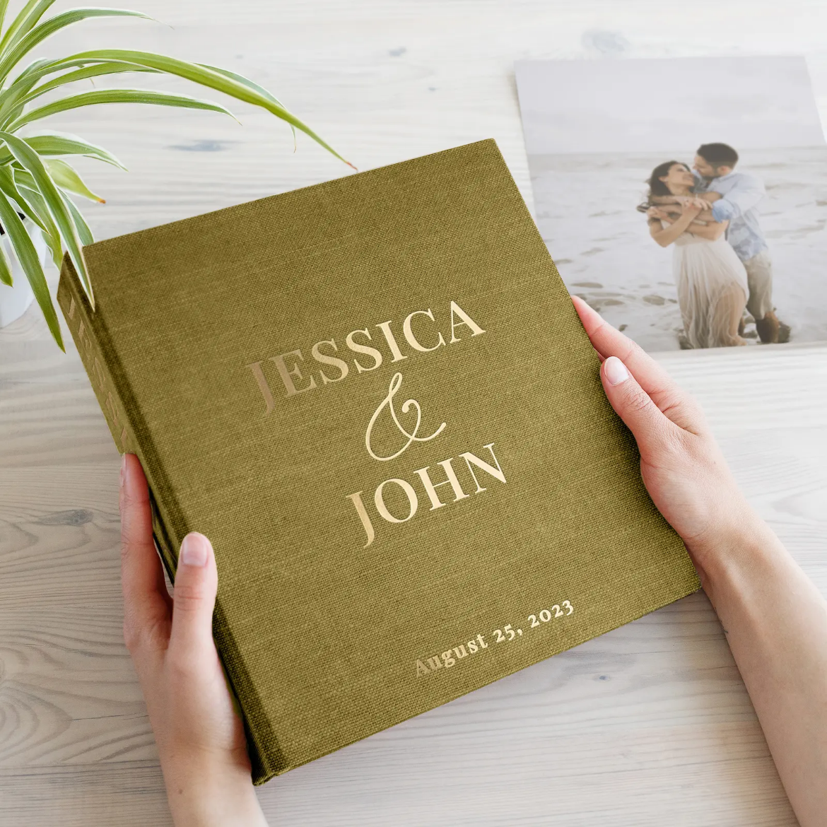 Picture of Linen Slip In Photo Album for 8x10 Photos