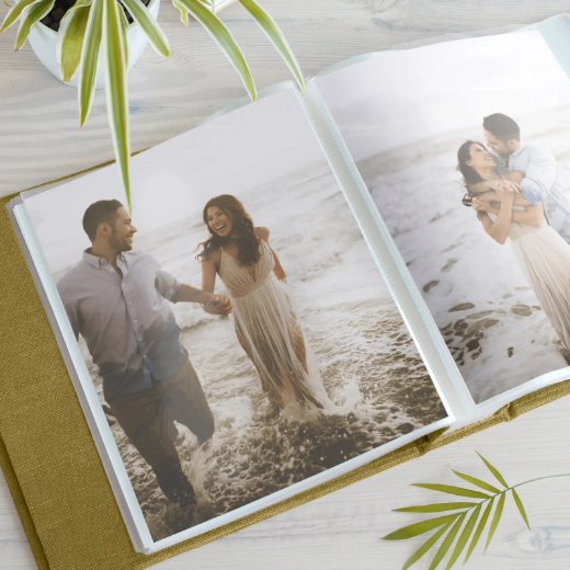 Picture of Linen Slip In Photo Album for 8x10 Photos