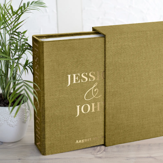 Picture of Linen Slip In Photo Album for 8x10 Photos