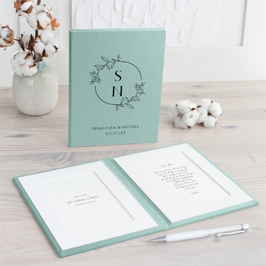 Picture of Eco Leather Vow Book UV