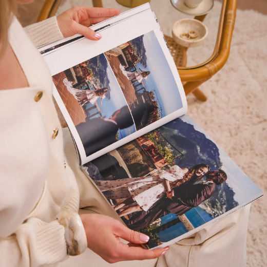 Picture of Soft Cover Wedding Photo Book