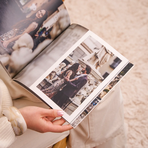 Picture of Soft Cover Wedding Photo Book