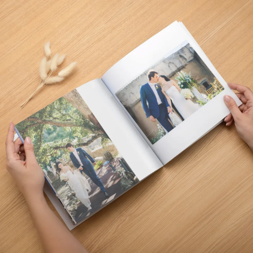 Picture of Soft Cover Wedding Photo Book