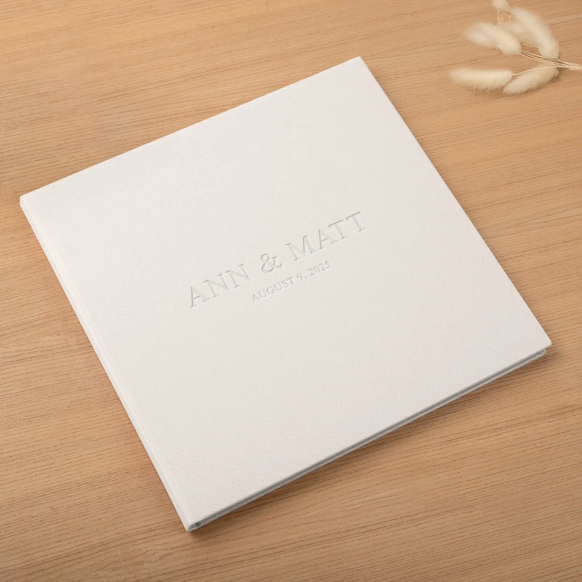 Picture of Eco Leather Hard Cover Wedding Photo Book