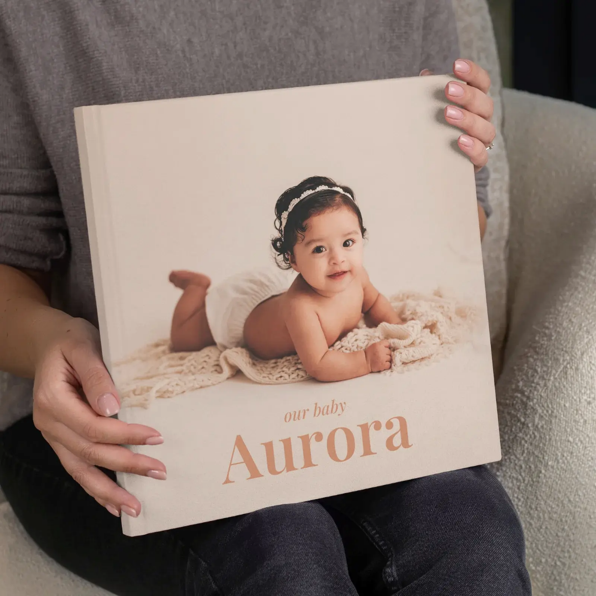 Picture of Hard Cover Baby Photo Book
