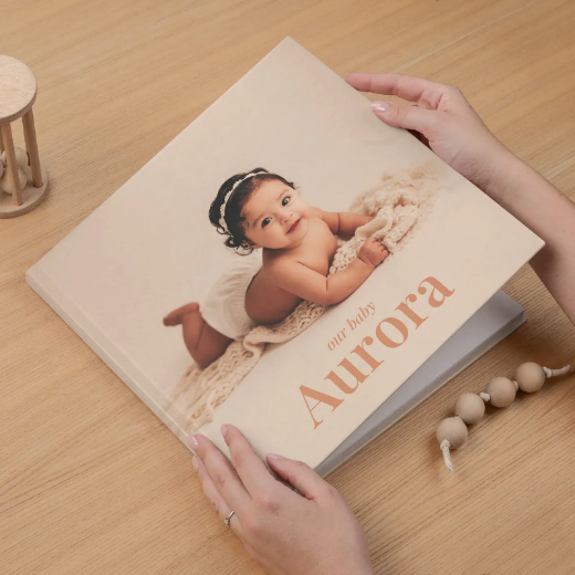 Picture of Hard Cover Baby Photo Book