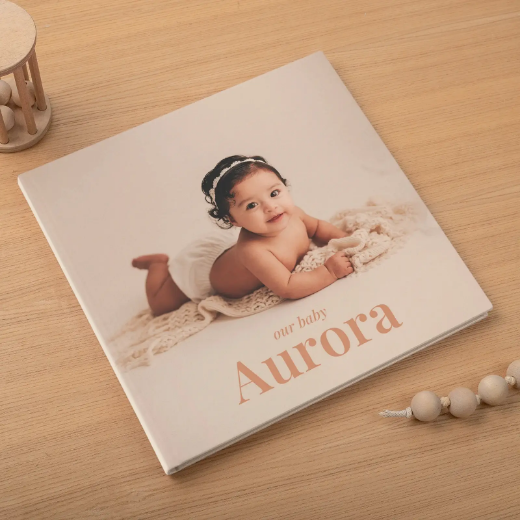 Picture of Hard Cover Baby Photo Book