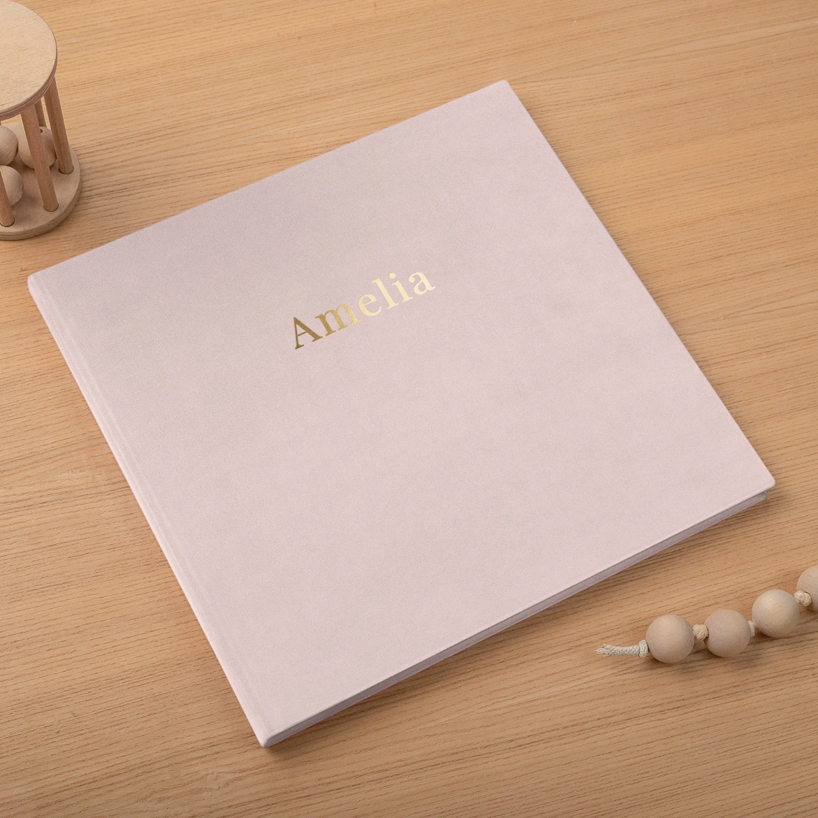 Picture of Velvet Hard Cover Baby Photo Book