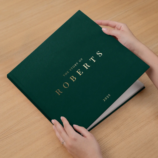 Picture of Velvet Hard Cover Family Photo Book