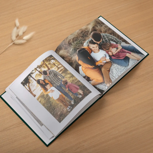 Picture of Velvet Hard Cover Family Photo Book