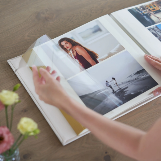 Picture of Velvet Self Adhesive Photo Album,
