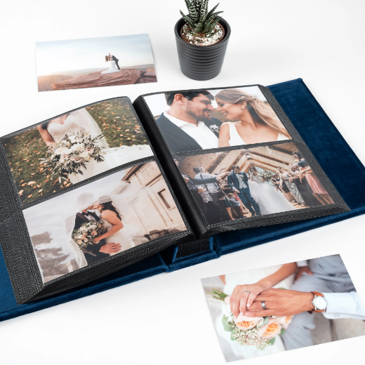 Picture of Velvet Slip In Photo Album for 40-400 4x6 or 5x7 Photos