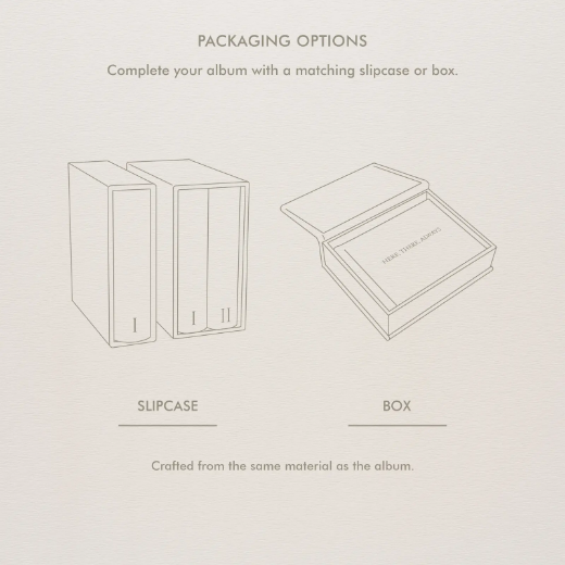 Picture of Linen Slip In Photo Album for 40-400 4x6 or 5x7 Photos