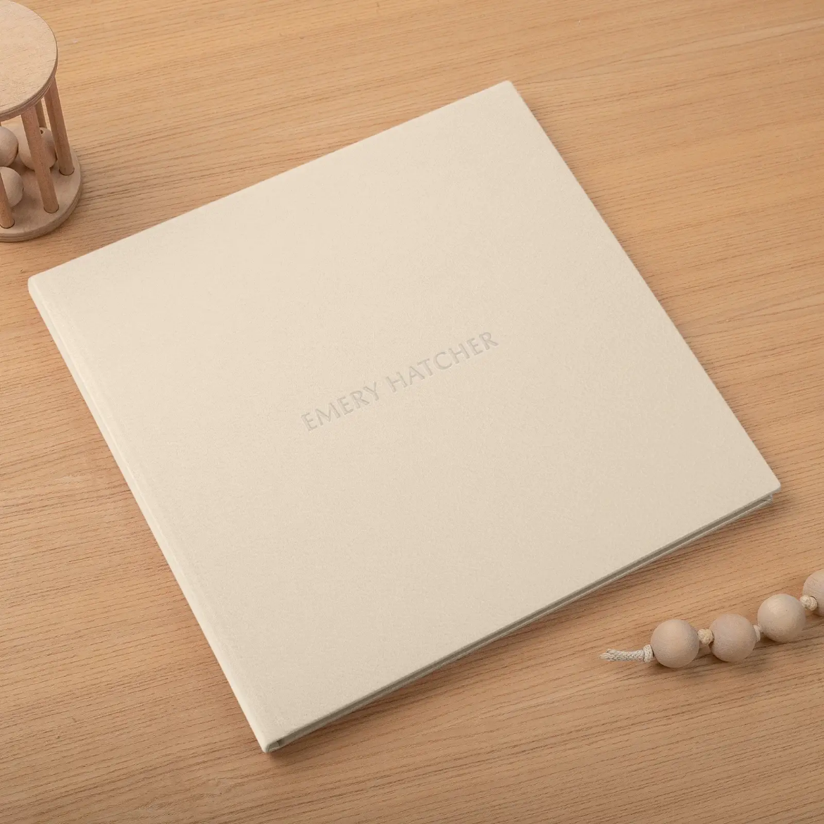 Picture of Eco Leather Hard Cover Baby Photo Book