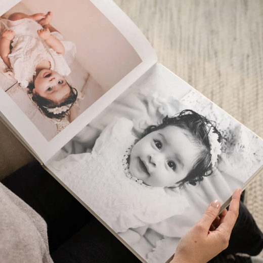 Picture of Eco Leather Hard Cover Baby Photo Book