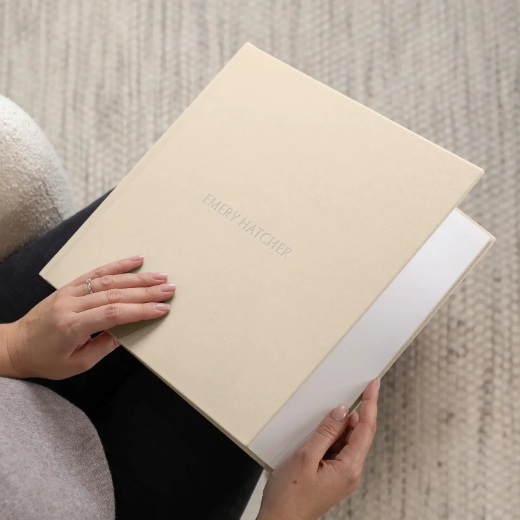 Picture of Eco Leather Hard Cover Baby Photo Book